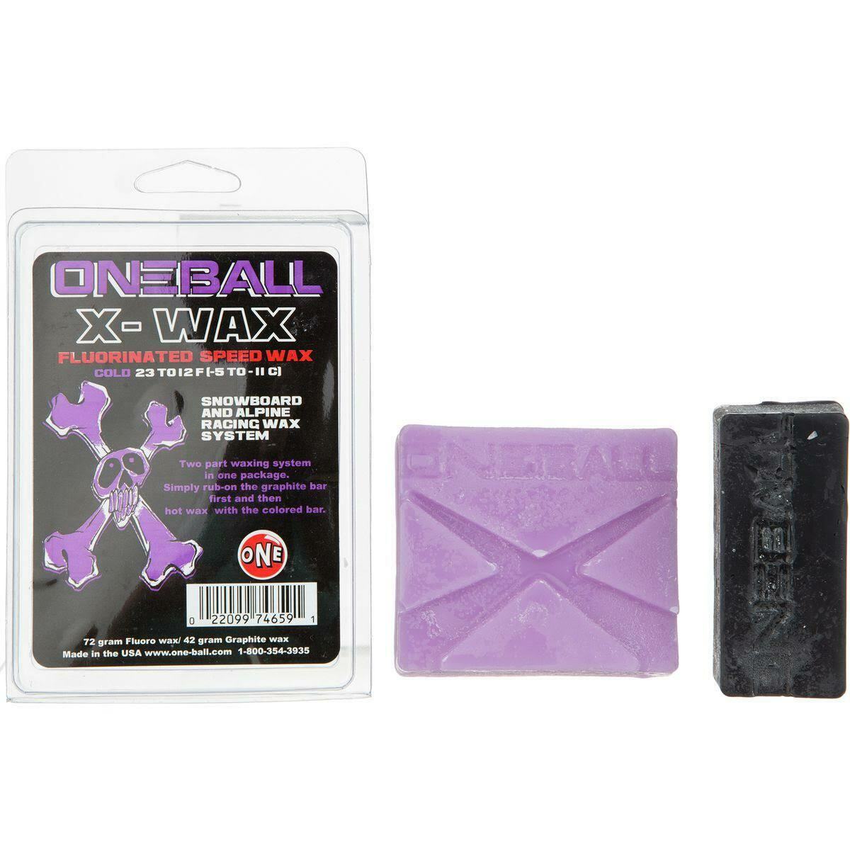 Oneball Xwax W/graphite Bar Purple Cold 110g